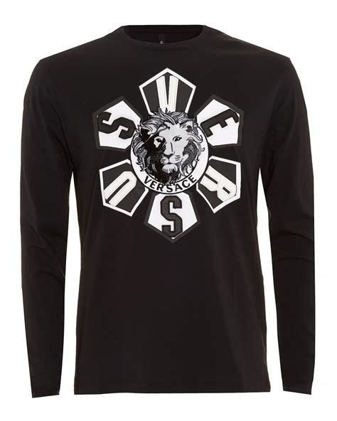 versace tshirt versus|Versace long sleeve t shirts.